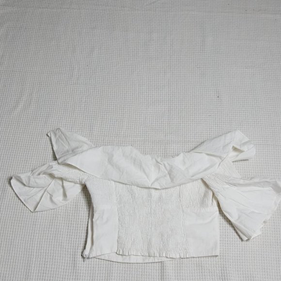 BRAND NEW LIMITED EDITION ZARA RUFFLE CROP TOP FOR SUMMER - Picture 4 of 9